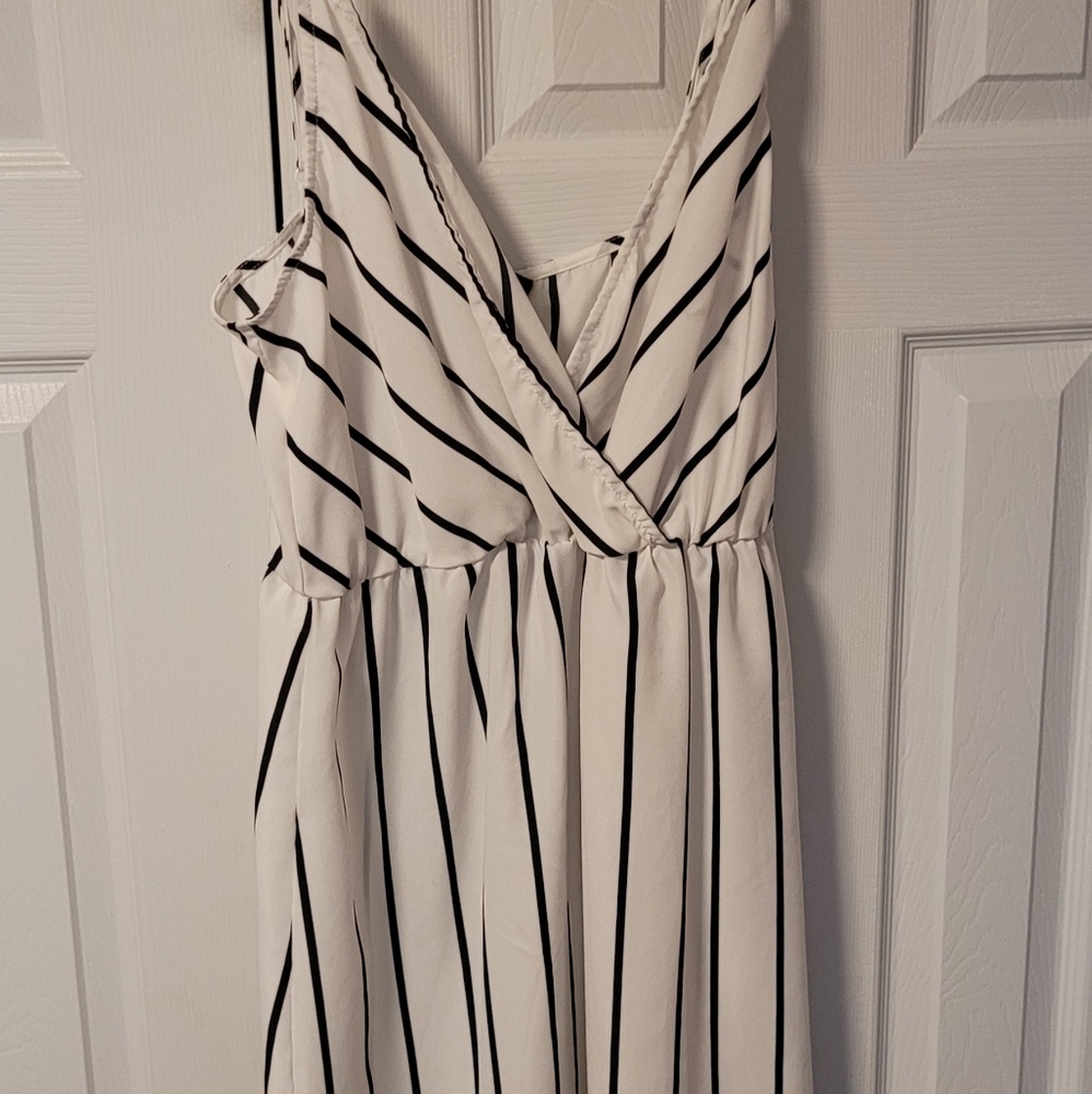 SHEIN Mini Vertical Striped Dress